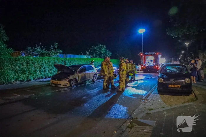 Meerdere voertuigen in brand