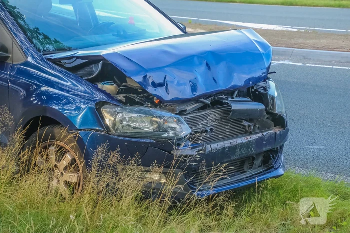 Schade bij kop-staart botsing
