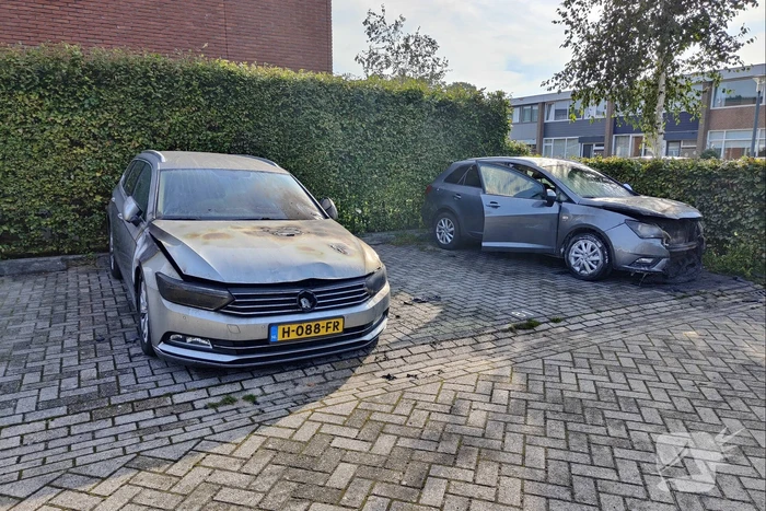 Enorme schade bij forse autobranden