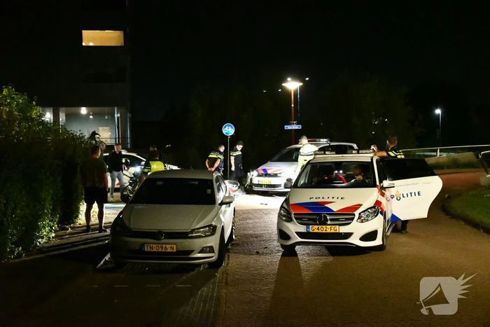 Scooter crasht bij achtervolging