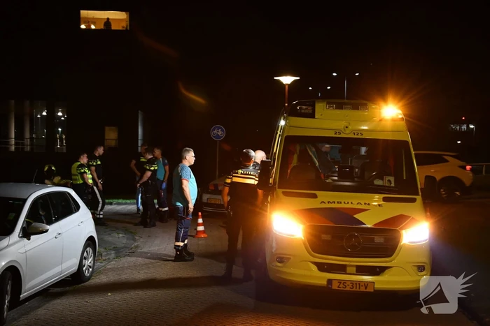 Scooter crasht bij achtervolging