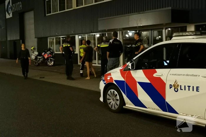 Politie haalt man van dak die vernielingen pleegt