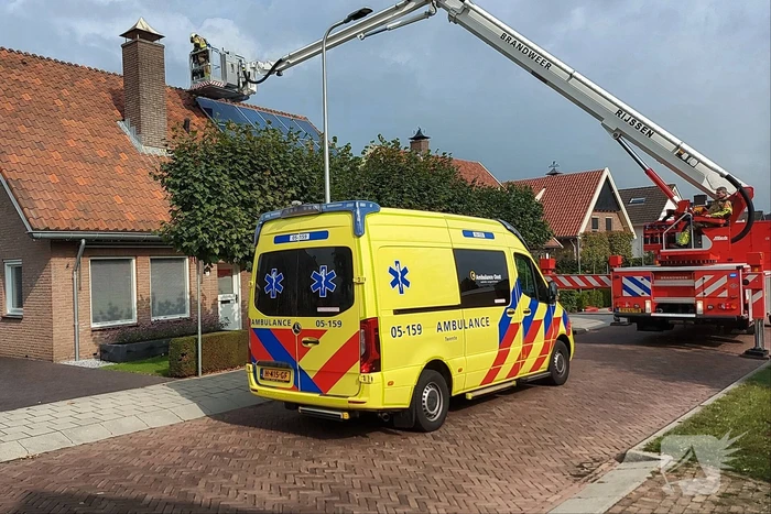 Brand in omvormer zonnepanelen