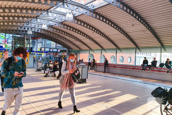 Drukte op treinstation door landelijke storing
