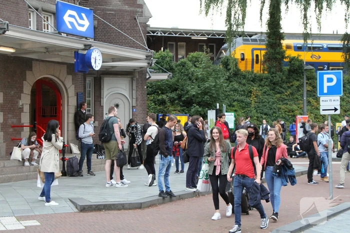 Drukte op treinstation door landelijke storing