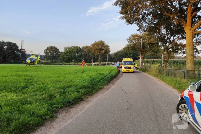 Fietser gewond door ongeval met personenauto