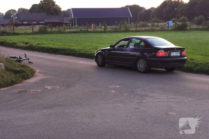Fietser gewond door ongeval met personenauto