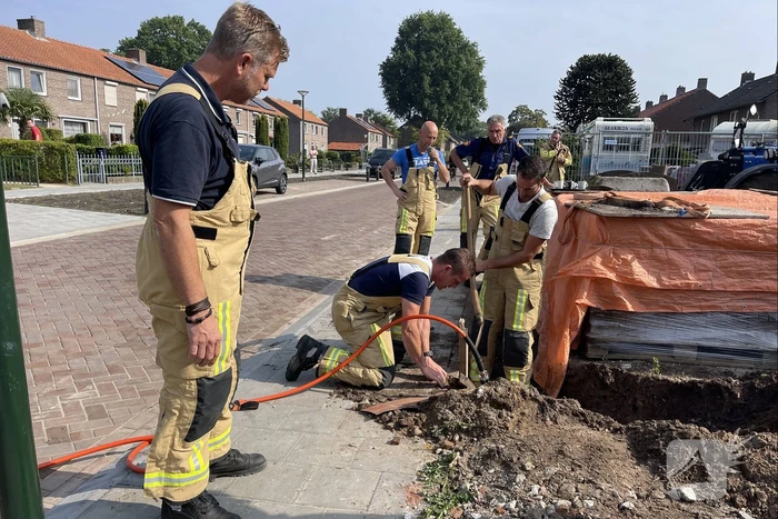 Voor de derde keer een gaslekkage bij werkzaamheden
