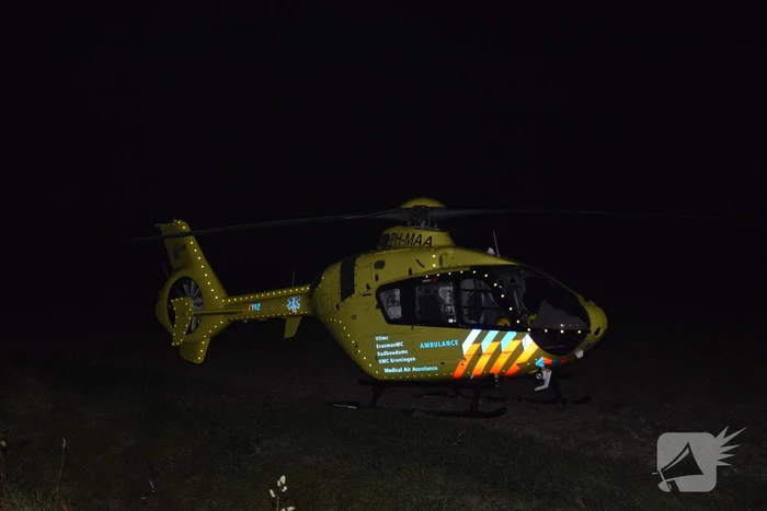 Persoon zwaargewond na ongeval met brommer