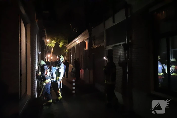 Woning vol rook door vergeten pan