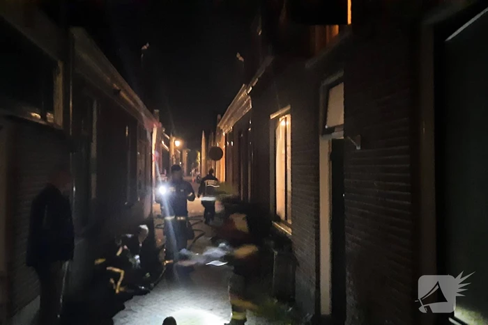 Woning vol rook door vergeten pan