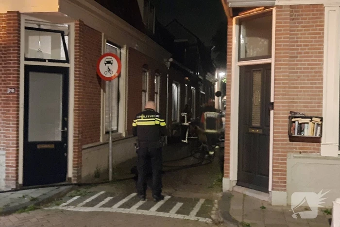 Woning vol rook door vergeten pan