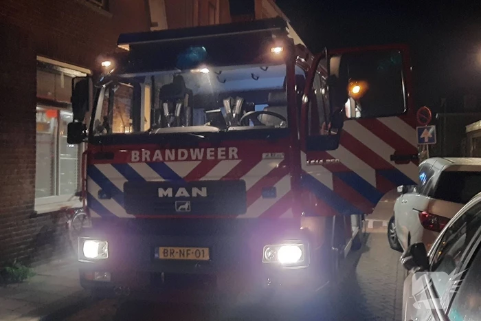 Woning vol rook door vergeten pan