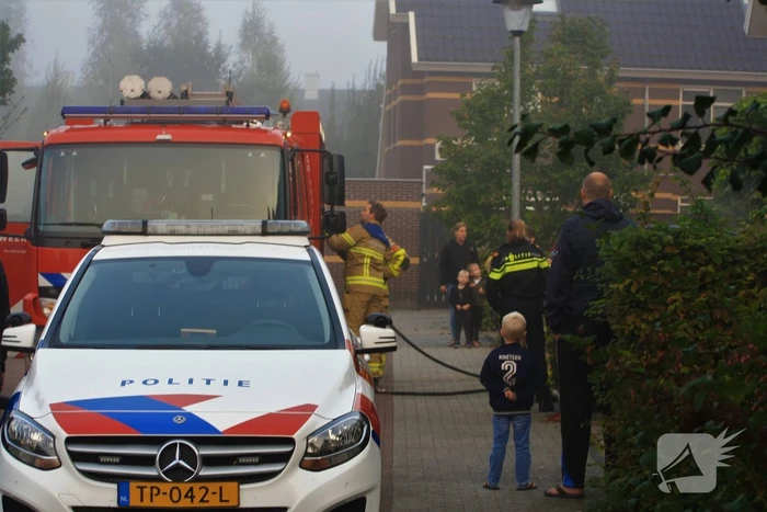 Brand in woning door vergeten pan