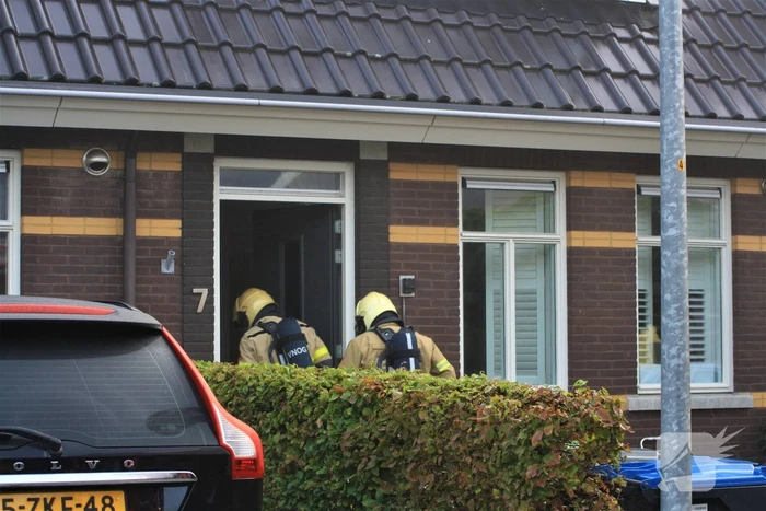 Brand in woning door vergeten pan