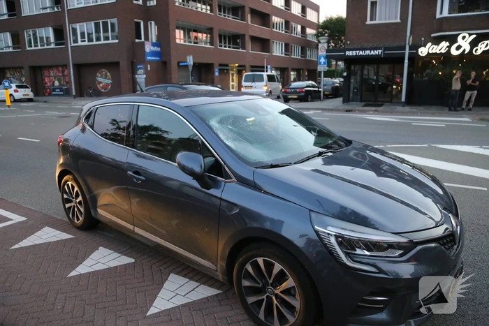 Fiets in de kreukels na aanrijding met auto