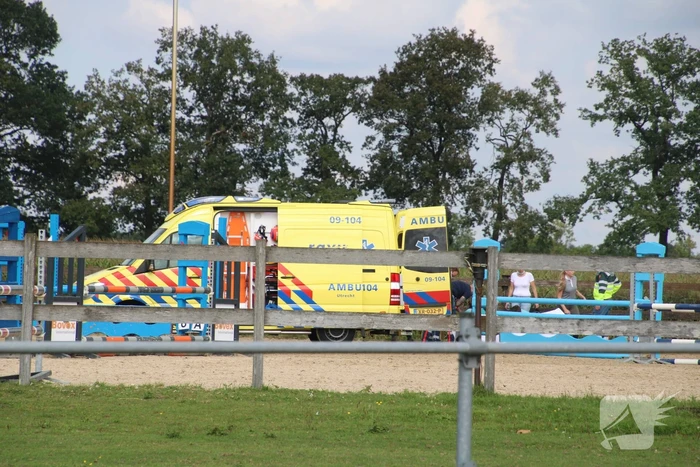 Traumahelikopter landt voor incident
