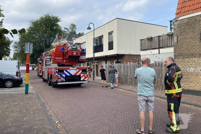 Bewoner vergeet pannetje op vuur en vat vlam
