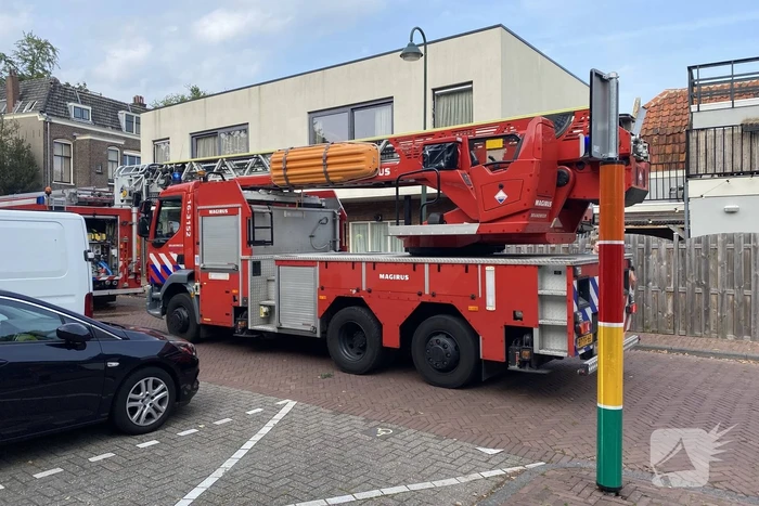 Bewoner vergeet pannetje op vuur en vat vlam