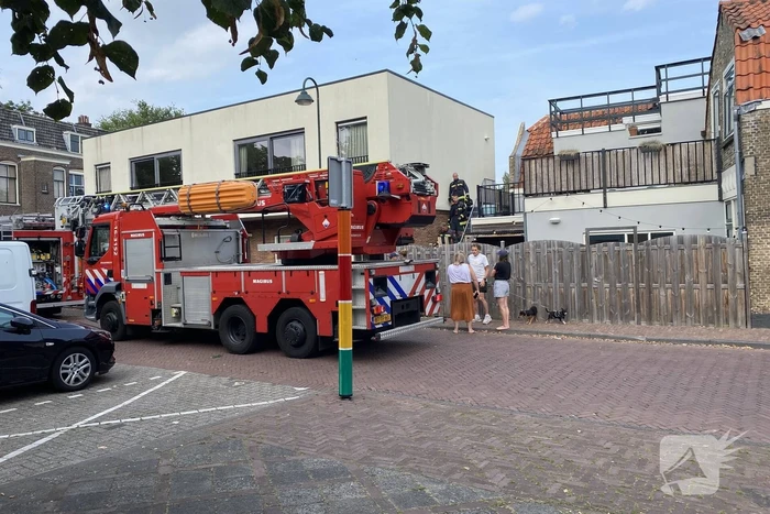 Bewoner vergeet pannetje op vuur en vat vlam