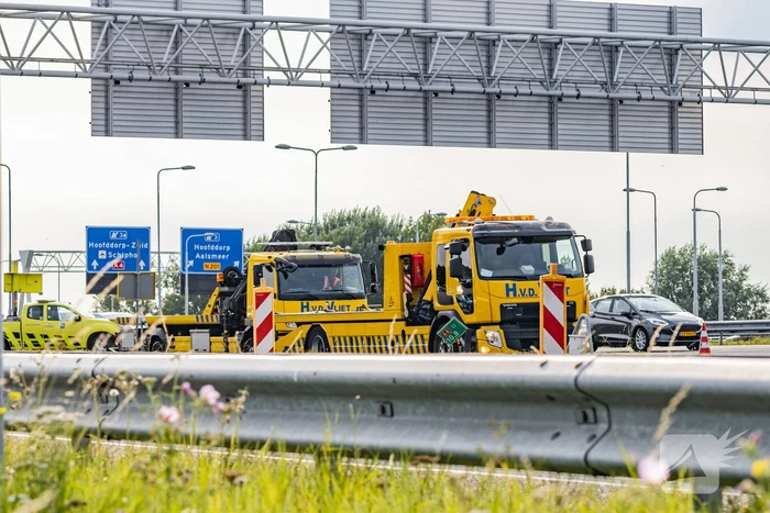 Veel schade bij ongeval met meerdere voertuigen