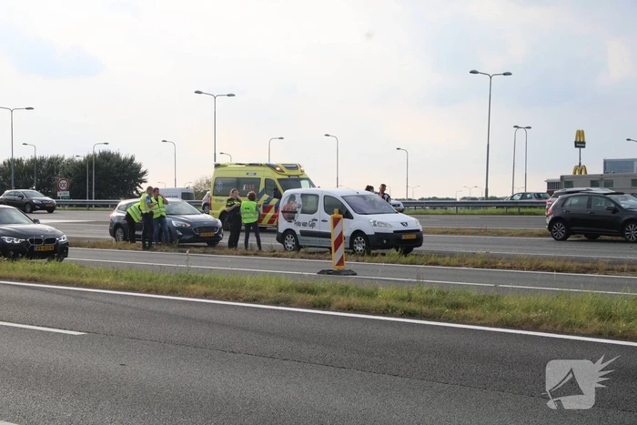Veel schade bij ongeval met meerdere voertuigen