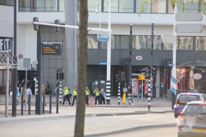 Veel politie op de been door voetbalwedstrijd