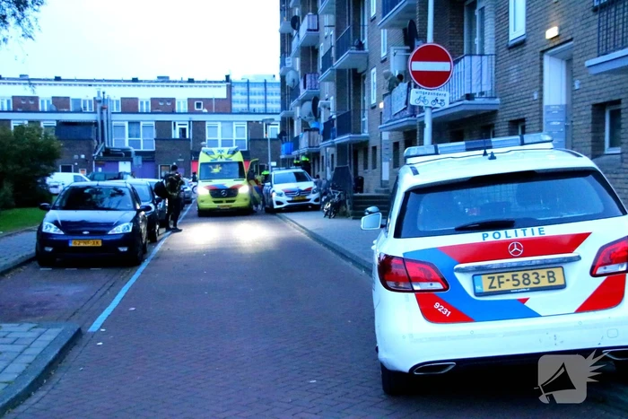 Grote politieopkomst door geweldsincident