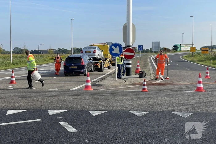Flinke schade bij botsing op kruising