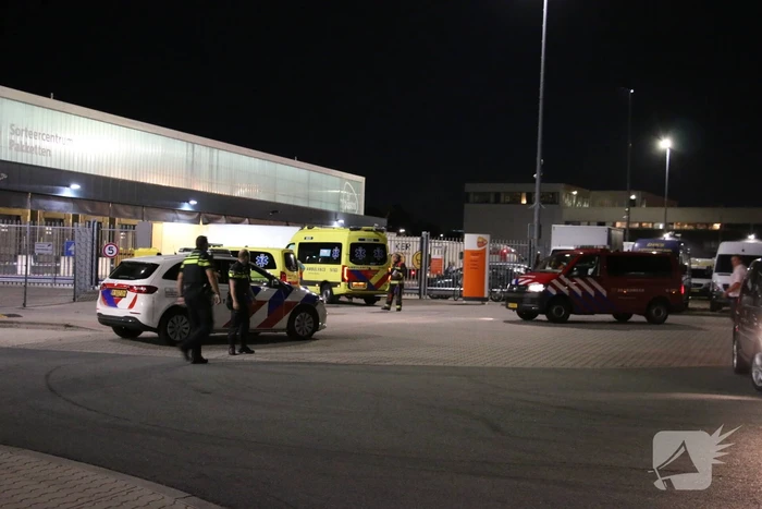 Hulpdiensten onderzoeken gevaarlijke stof PostNL
