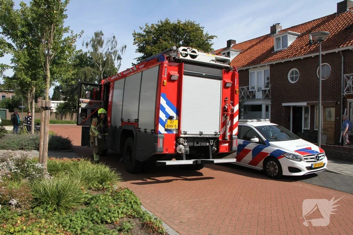 Brandweer doet onderzoek naar incident