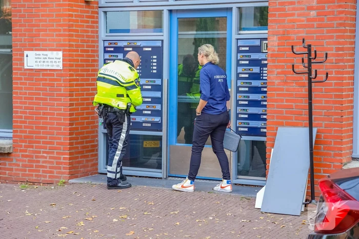 Forensisch onderzoek in appartement