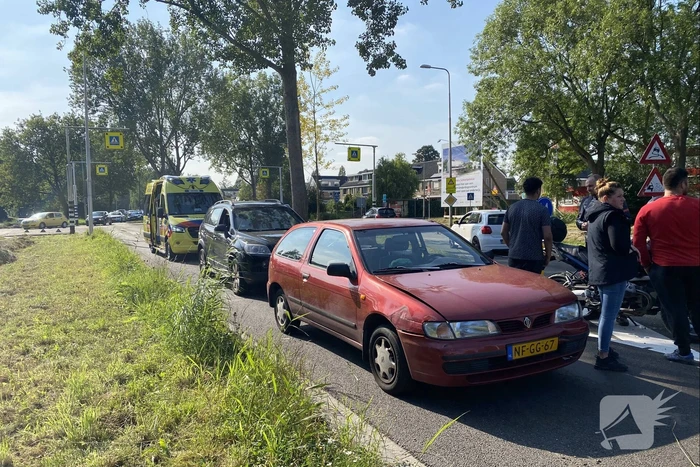 Schade bij kop-staart botsing
