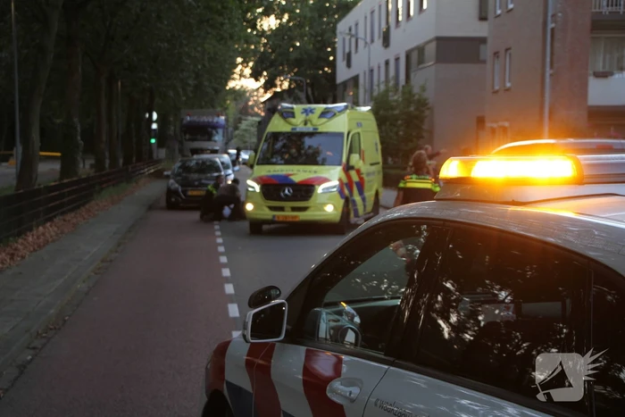 Voetganger aangereden door personenauto