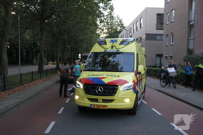 Voetganger aangereden door personenauto
