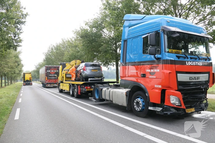 Bestuurder overleden bij ernstig ongeval