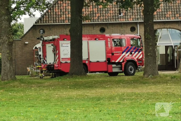 Pand zorgboerderij ontruimd door brand in matras