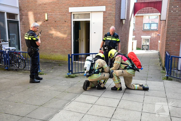 Politie houdt persoon aan na dreiging met gaskraan