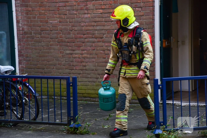 Politie houdt persoon aan na dreiging met gaskraan