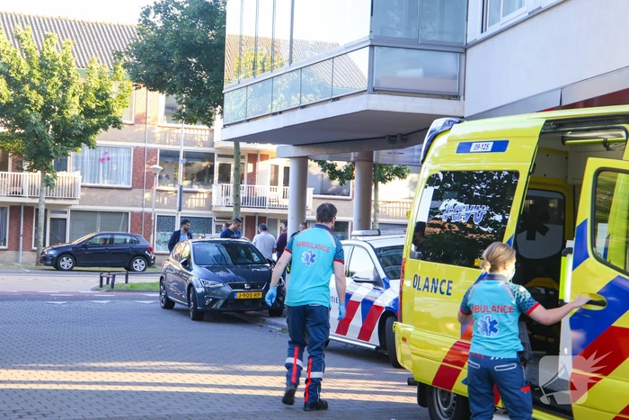 Scooterrijder gewond na uitwijkmanoeuvre