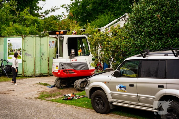 Man ernstig gewond bij werkzaamheden bouwplaats