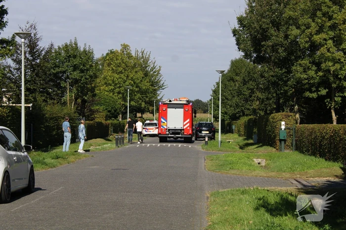 Onkruidbrander veroorzaakt brand in spouwmuur