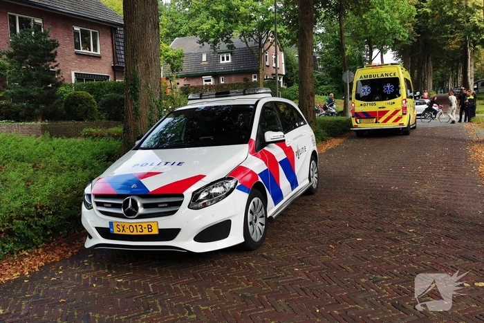 Fietser gewond bij botsing met motor
