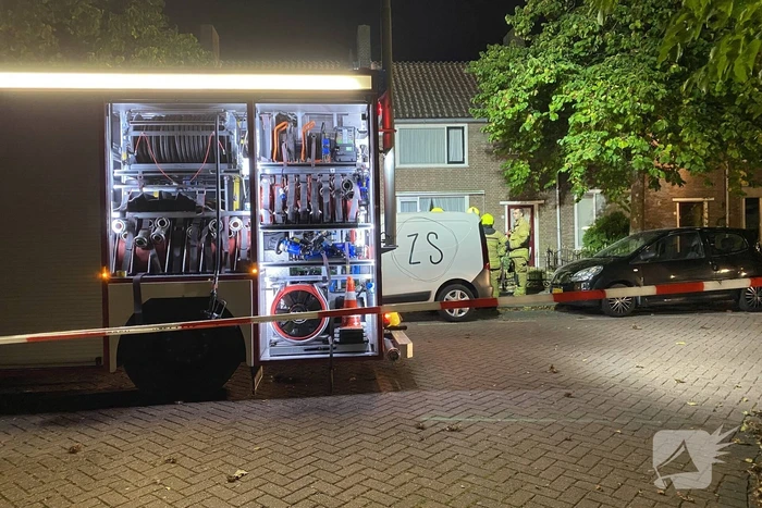 Grote brand in meerdere achtertuinen