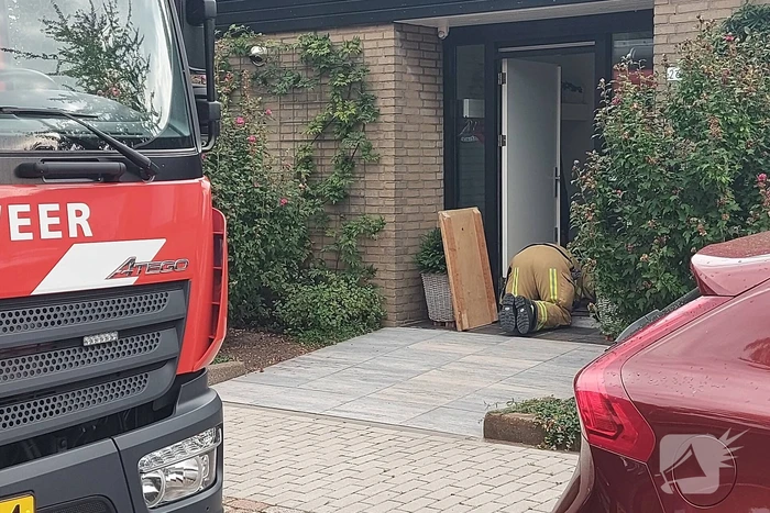 Vreemde lucht geroken bij woning