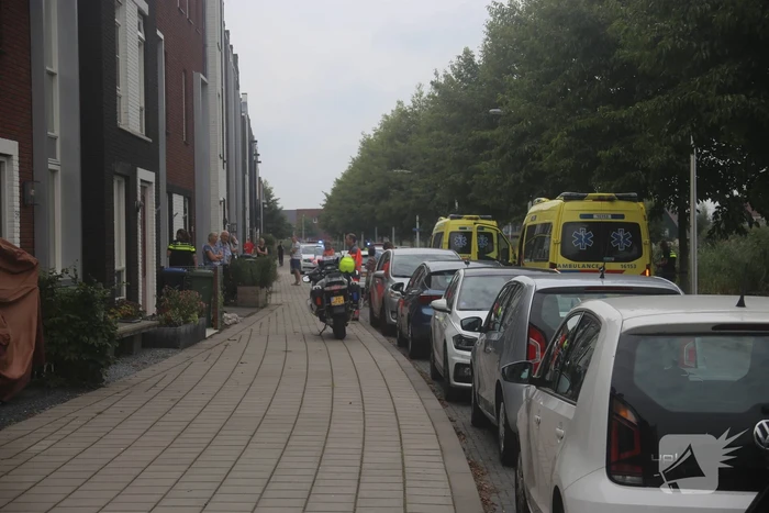 Traumahelikopter trekt veel bekijks