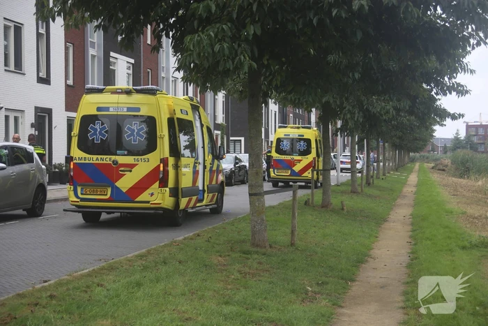 Traumahelikopter trekt veel bekijks