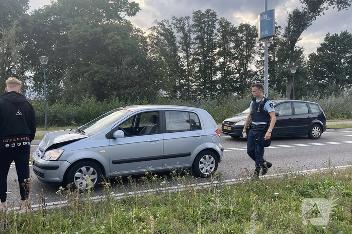 Veel schade bij kop-staart botsing