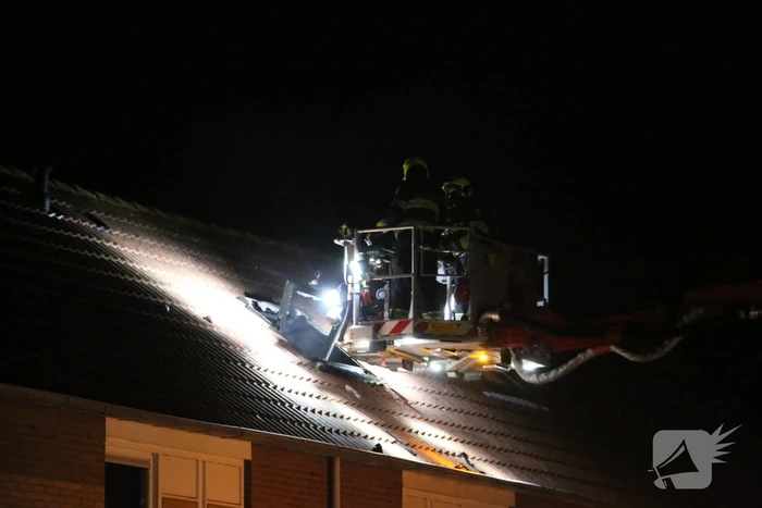 Fikse schade na brand op zolder