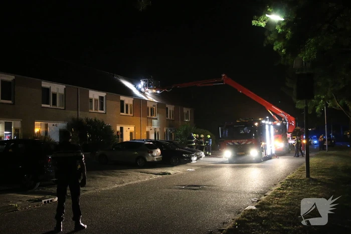 Fikse schade na brand op zolder